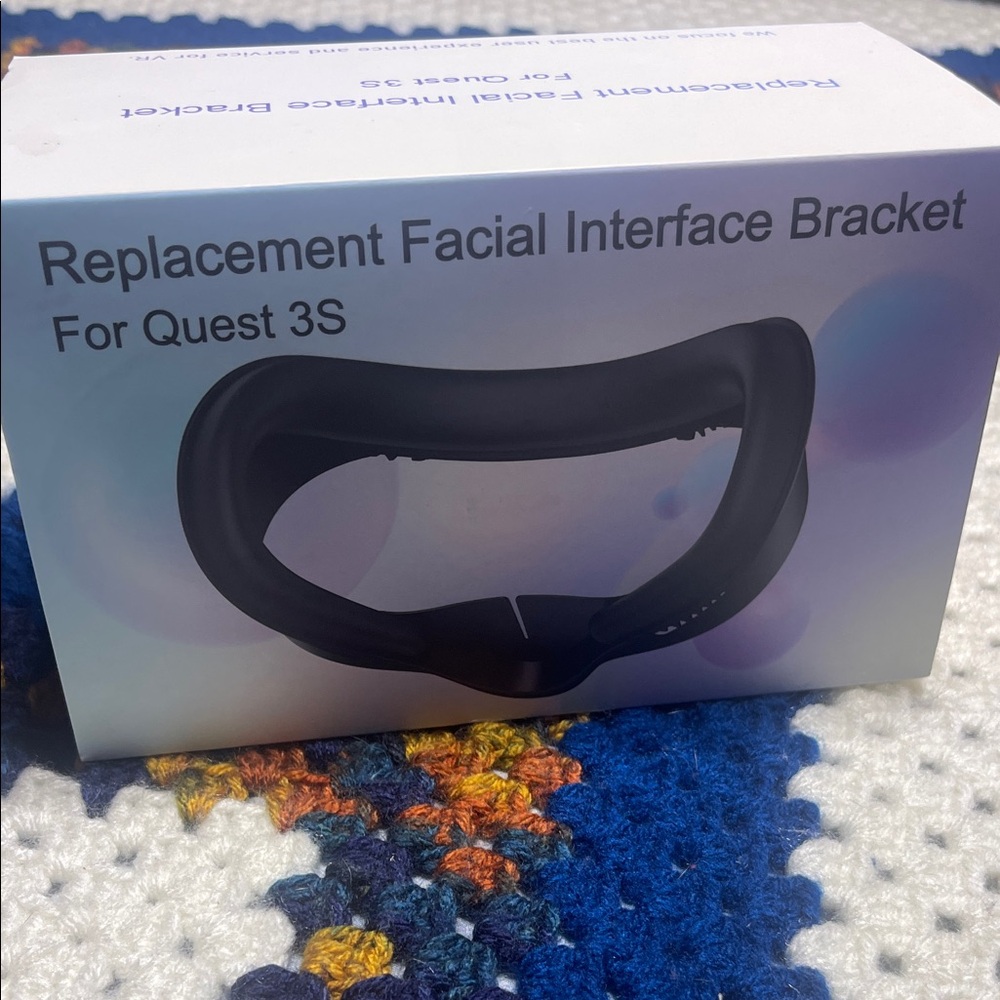 Replacement Facial Interface Bracket for Quest 3S - Black